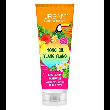 Urban Care Monoi Oil & Ylang Ylang Güneş Sonrası Saç Bakım Şampuanı 250 ml