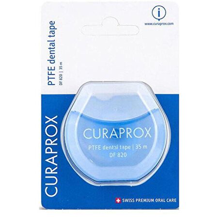 Curaprox DF 820 Teflon Diş İpi