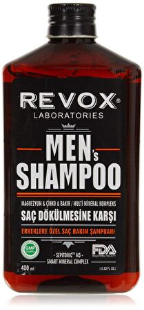 Revox Men At Kuyruğu Bitkisi Özlü Erkeklere Özel 400 ml Şampuan