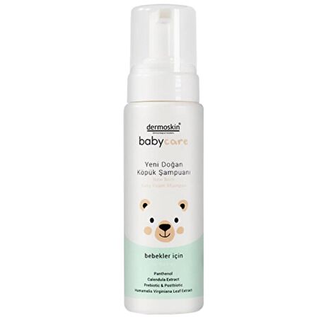 Dermoskin BabyCare Yeni Doğan Köpük Şampuanı 200 ml