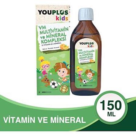YouPlus Vitamin ve Mineral Kompleksi 150 ml