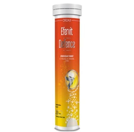 Orzax Efervit Defence 20 Efervesan Tablet
