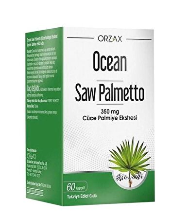 Orzax Ocean Saw Palmetto 60 Kapsül