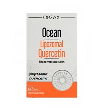 Orzax Ocean Liposomal Quercetin 100 mg 60 Kapsül