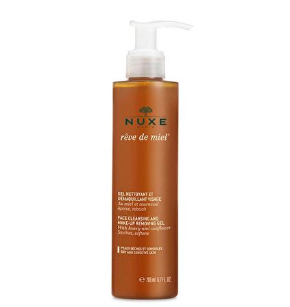 Nuxe Reve De Miel Face Cleansing And Make Up Removing Gel 200ml