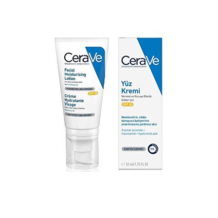 Cerave Nemlendirici Yüz Kremi 52 ml