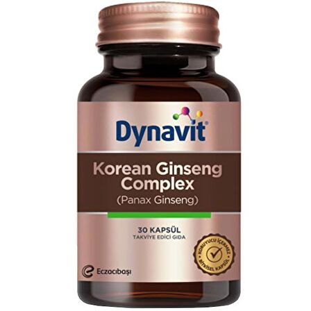 Dynavit Korean Ginseng Complex 30 Kapsül