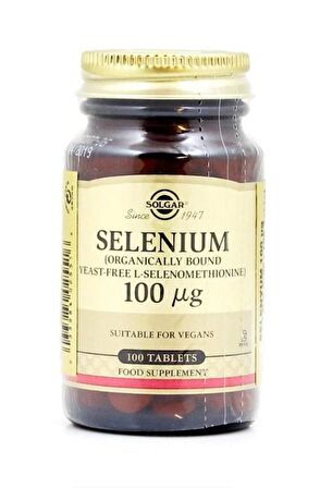 Solgar Selenium 100 mcg 100 Tablet