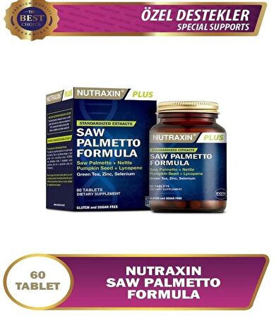 Nutraxin Saw Palmetto Formula 60 Tablet