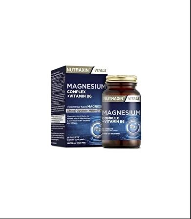 Nutraxin Magnesium Complex Vitamin B6 60 Tablet