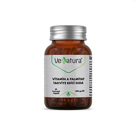 Venatura Vitamin A Palmitat 60 Yumuşak Kapsül