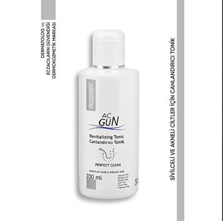 Dermoskin Acnegun Canlandırıcı Tonik 200ml