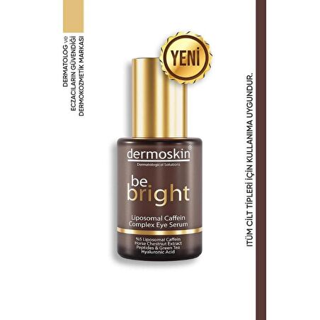 Dermoskin Be Bright Liposomal Caffein Complex Eye Serum 30 ml