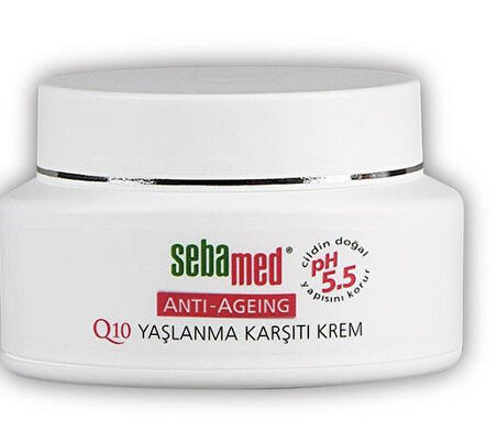 Sebamed Q10 Yaşlanma Karşıtı Krem 50 ml- Diş Beyazlatıcı Köpük Hediye