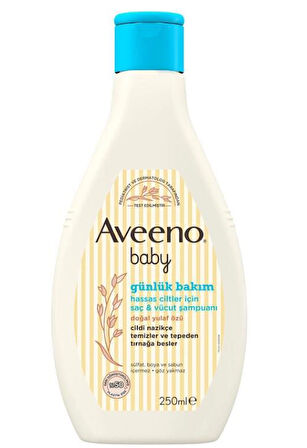 Aveeno Baby Saç ve Vücut Şampuanı 250 ml