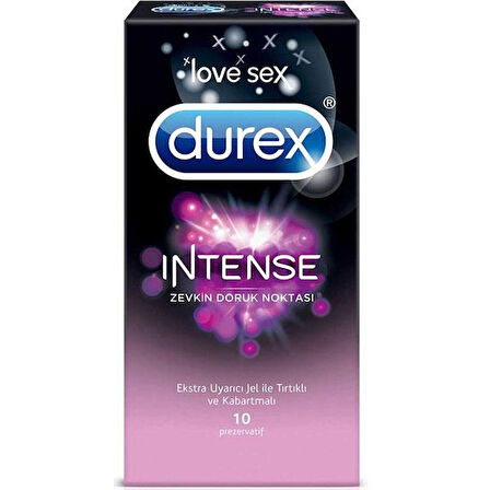 Durex Intense 10 Adet Prezervatif