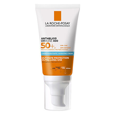 La Roche Posay Anthelios UVmune SPF+50 Hassas Ciltler İçin Yüksek Korumalı Yüz Güneş Kremi 50 ml - Diş Beyazlatıcı Köpük Hediye