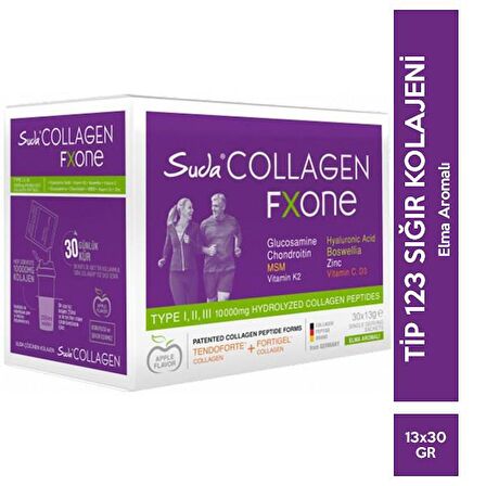 Suda Collagen Fxone Apple 13 gr x 30 Saşe