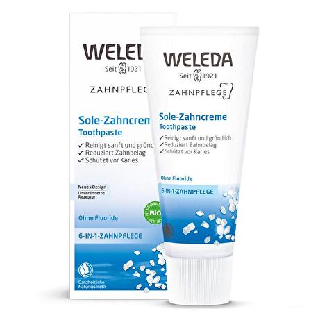 Weleda Deniz Tuzu Mineralli Organik Diş Macunu 75ml