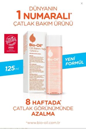 Bio Oil Nemlendirici Cilt Bakım Yağı & Çatlaklara Karşı Etkili 125 Ml