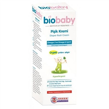 Biobaby Pişik Bakım Kremi 75ml