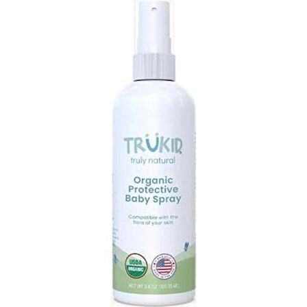 Trukid Çocuklar İçin Tamamen Doğal Organik Sivrisinek Kovucu Sprey - 118 ml