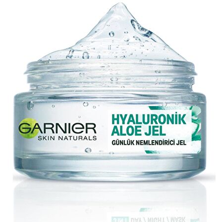 Garnier Hyaluronik Aloe Jel - Günlük Nemlendirici Jel 50 Ml