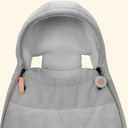 Cybex Gold Footmuff - Lava Grey - Bebek Arabası için Ayak Tulumu 