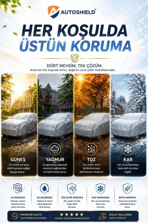Mercedes Benz E 220 Ultimate Serisi Oto Branda Araç Örtüsü 4 Mevsim Toz Güneş Yağmur Araba Brandası