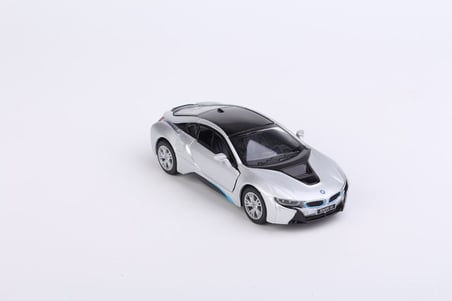 Kinsmart Bmw I8 Çek Bırak 1/36 Die Cast Model Araç