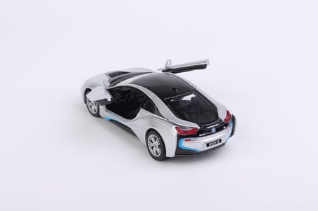 Kinsmart Bmw I8 Çek Bırak 1/36 Die Cast Model Araç