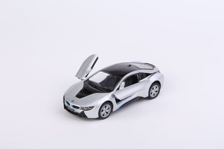 Kinsmart Bmw I8 Çek Bırak 1/36 Die Cast Model Araç