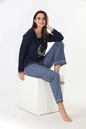 Etoile Ekstra Yumuşak Kumaş Pijama Takımı