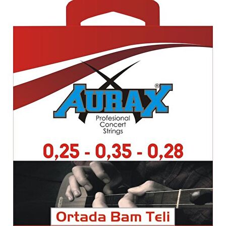 AURAX AX-25B DİVAN TELİ PROFESYONEL 0.25 BAMBAMLI