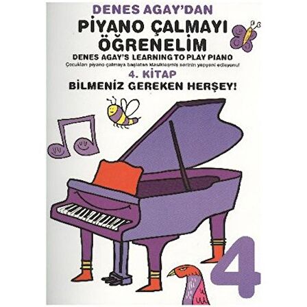 045-PMEM2504 LEARNİNG TO PLAY PİANO DENES AGAY 4. KİTAP