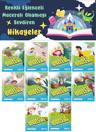 3.Sınıf Renkli Eğlenceli Maceralı Okumayı Sevdiren Hikaye Seti 7