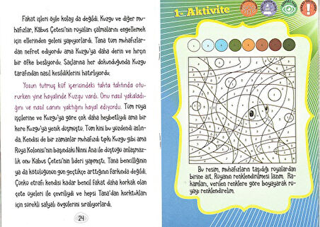 3.Sınıf Renkli Eğlenceli Maceralı Okumayı Sevdiren Hikaye Seti 7