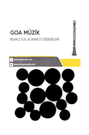 GOA CGG-BK KLARNET GÜDERİ TAKIMI SİYAH