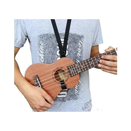 ROSA US-01 UKULELE ASKISI SİYAH