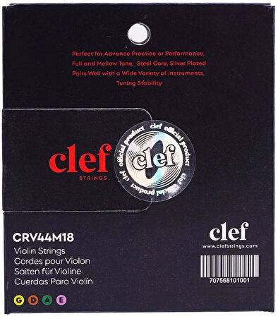 CRV44M18 CLEF KEMAN TELİ 4/4 MEDİUM