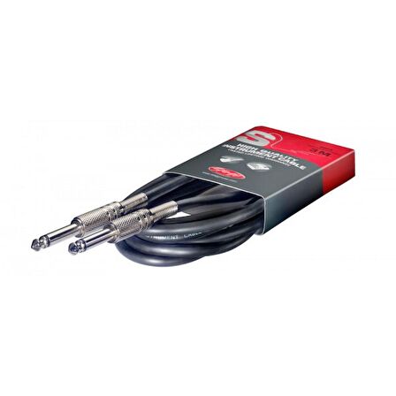 STAGG SGC6 ENSTRÜMAN KABLO METAL UÇLU 6 M