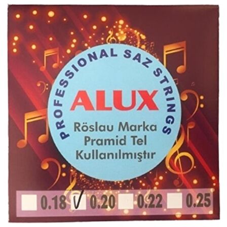 ALUX ALX020P PRAMİD UZUN SAP BAĞLAMA TELİ 0.20