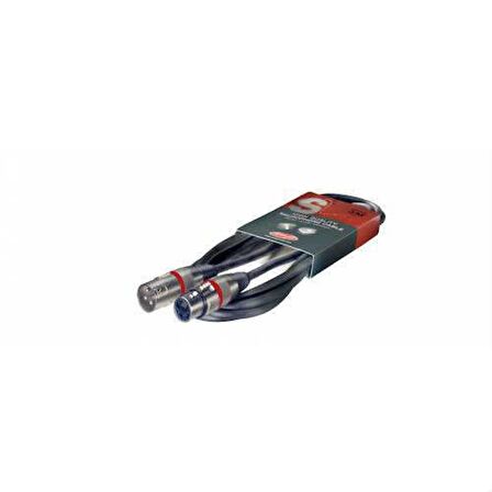 STAGG SMC3 RD MİKROFON KABLO KIRMIZI 3 M