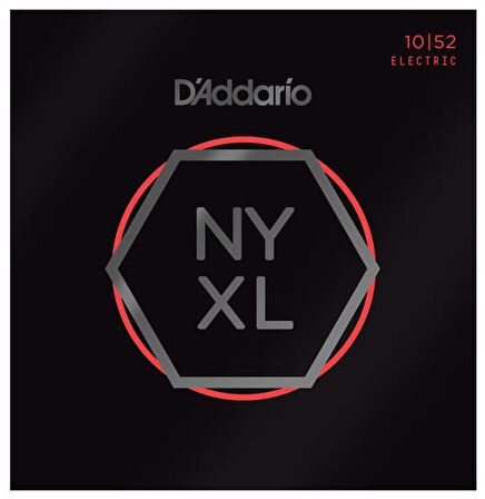 DADDARİO NYXL1052 LİGHT TOP / HEAVY BOTTOM TAKIM TEL ELEKTRO GİTAR TELİ 010-052