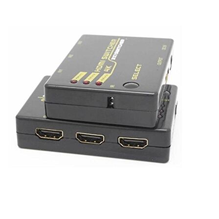 Hdmi Switch 5 Port Çoklayıcı Kumandalı 4k Ultra Hd Destekli Switch