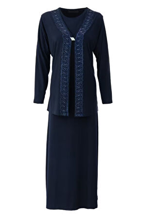 Oppland Kadın Boydan Elbise Özel Düğünlük Likralı Sandy Kumaş Hanedan Model Bisiklet Yakalı Rahat