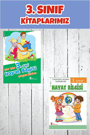 3.Sınıf Hayat Bilgisi Çalışma Kitabım+Etkinlik Çalışma Yaprakları