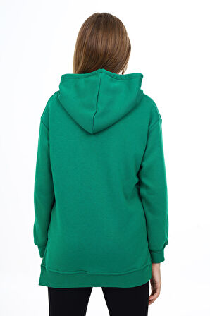 Kız Çocuk Kapüşonlu Sweatshirt Hoodie  7-13 Yaş Lx290