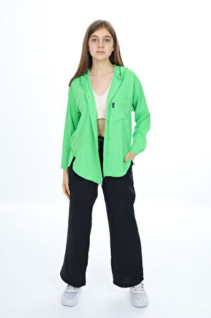 testingKız Çocuk Kapüşonlu Gömlekli Takım Px309