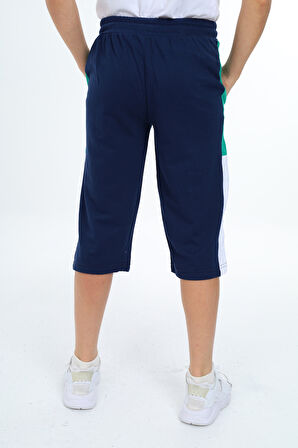 Erkek Çocuk Garni Detaylı Kapri Alt 12204